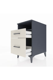 Kronos Komodin Tek Raflı 2 Çekmeceli 44x59x80 - S74M006V4C