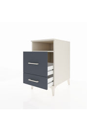 Kronos Komodin Tek Raflı 2 Çekmeceli 44x59x80 - S74M007V2C