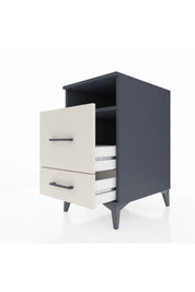 Kronos Komodin Tek Raflı 2 Çekmeceli 44x59x80 - S74M007V4C