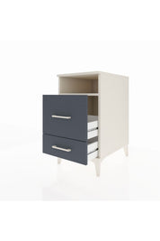 Kronos Komodin Tek Raflı 2 Çekmeceli 44x59x80 - S74M008V2C
