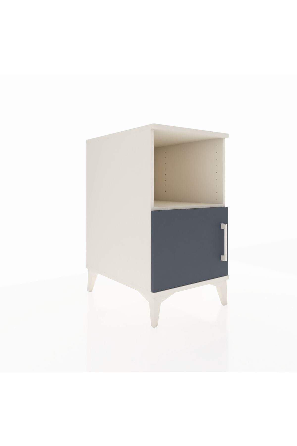 Kronos Komodin 2 Raflı Tek Kapaklı 44x59x80 - S74M012V2C