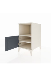 Kronos Komodin 2 Raflı Tek Kapaklı 44x59x80 - S74M012V2C