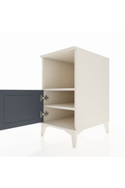 Kronos Komodin 2 Raflı Tek Kapaklı 44x59x80 - S74M012V2C