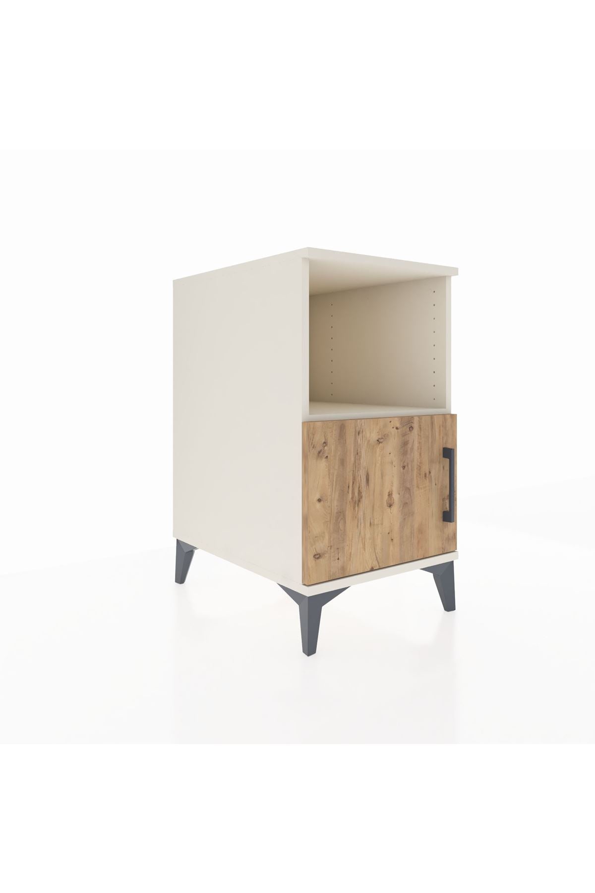 Kronos Komodin 2 Raflı Tek Kapaklı 44x59x80 - S74M012V3C