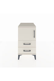 Kronos Komodin 2 Raflı 2 Çekmeceli Tek Kapaklı 44x59x80 - S74M015V1C