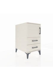 Kronos Komodin 2 Raflı 2 Çekmeceli Tek Kapaklı 44x59x80 - S74M015V1C