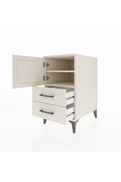 Kronos Komodin 2 Raflı 2 Çekmeceli Tek Kapaklı 44x59x80 - S74M015V1C