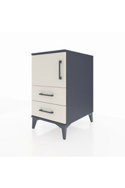 Kronos Komodin 2 Raflı 2 Çekmeceli Tek Kapaklı 44x59x80 - S74M015V4C