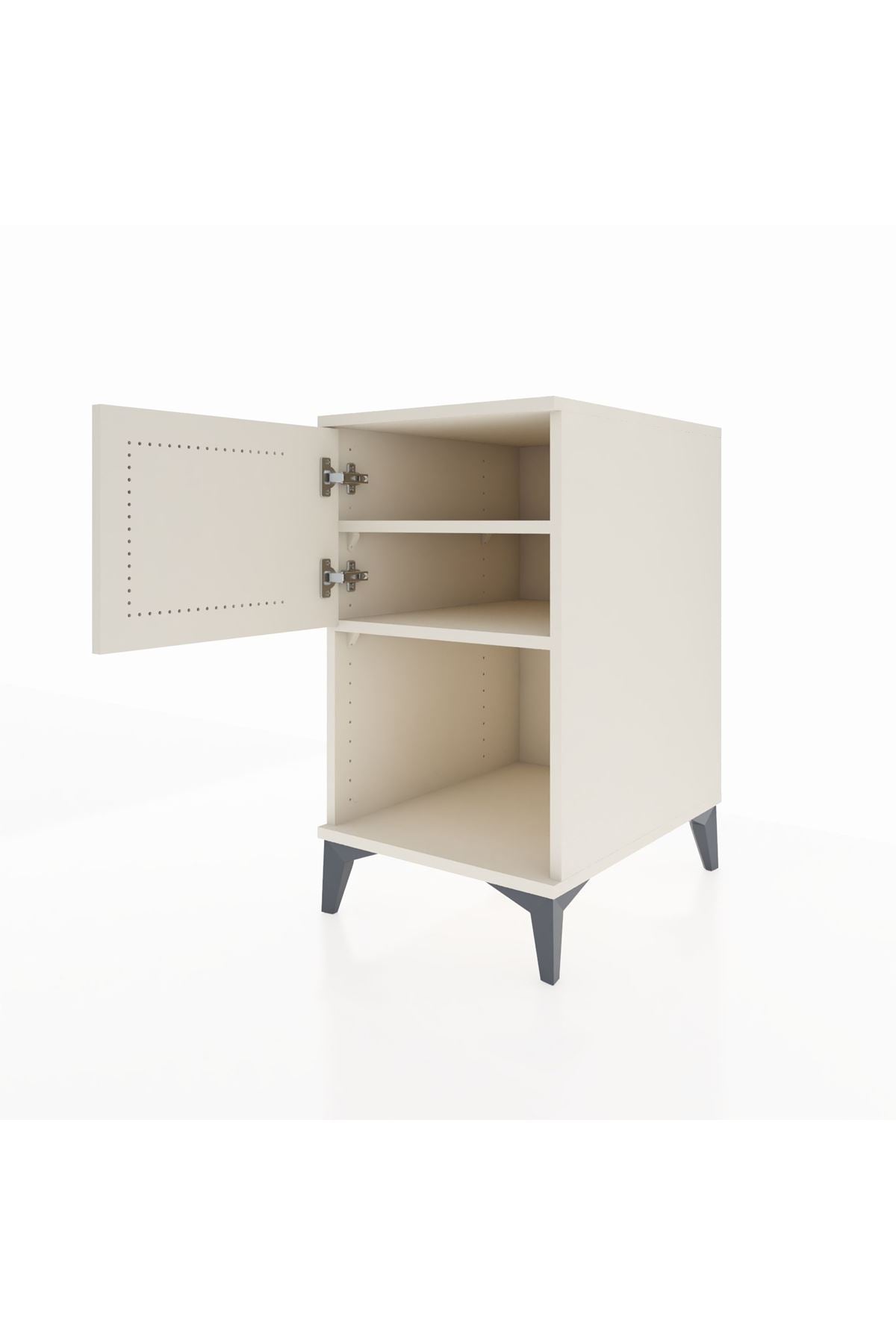 Kronos Komodin 2 Raflı Tek Kapaklı 44x59x80 - S74M016V1C