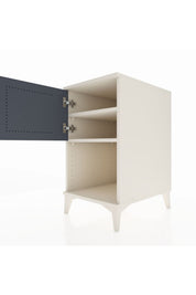 Kronos Komodin 2 Raflı Tek Kapaklı 44x59x80 - S74M016V2C