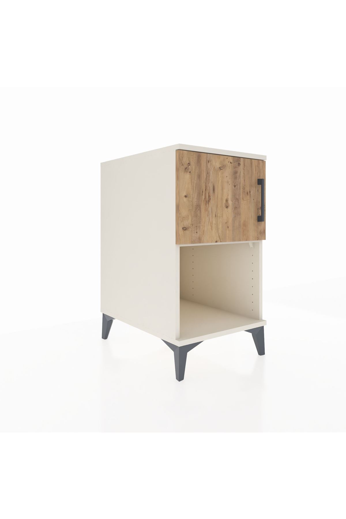 Kronos Komodin 2 Raflı Tek Kapaklı 44x59x80 - S74M016V3C