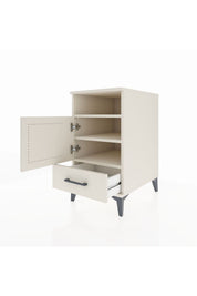 Kronos Komodin 3 Raflı Tek Çekmeceli Tek Kapaklı 44x59x80 - S74M017V1C