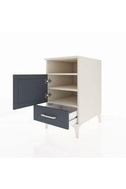 Kronos Komodin 3 Raflı Tek Çekmeceli Tek Kapaklı 44x59x80 - S74M017V2C