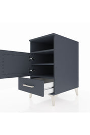 Kronos Komodin 3 Raflı Tek Çekmeceli Tek Kapaklı 44x59x80 - S74M017V5C