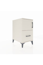 Kronos Komodin 2 Raflı Tek Çekmeceli Tek Kapaklı 44x59x80 - S74M019V1C