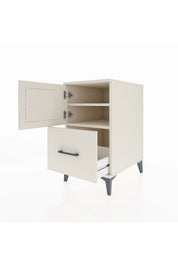 Kronos Komodin 2 Raflı Tek Çekmeceli Tek Kapaklı 44x59x80 - S74M019V1C