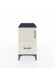 Kronos Komodin 2 Raflı Tek Çekmeceli Tek Kapaklı 44x59x80 - S74M019V4C