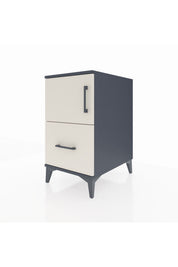 Kronos Komodin 2 Raflı Tek Çekmeceli Tek Kapaklı 44x59x80 - S74M019V4C