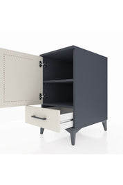 Kronos Komodin 2 Raflı Tek Çekmeceli Tek Kapaklı 44x59x80 - S74M020V4C