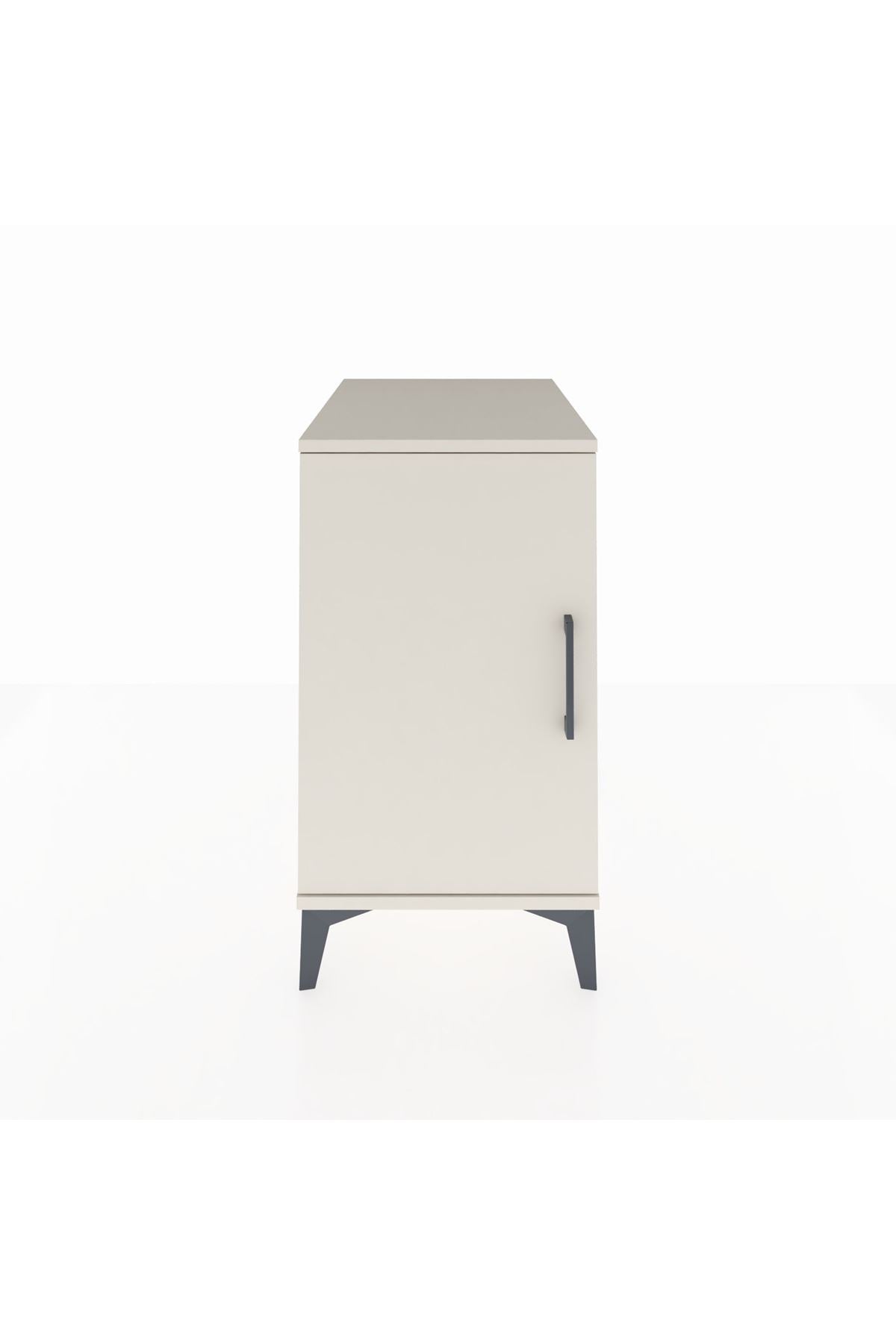 Kronos Komodin 2 Raflı Tek Kapaklı 44x59x80 - S74M022V1C