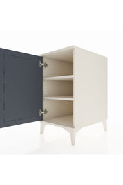 Kronos Komodin 2 Raflı Tek Kapaklı 44x59x80 - S74M022V2C