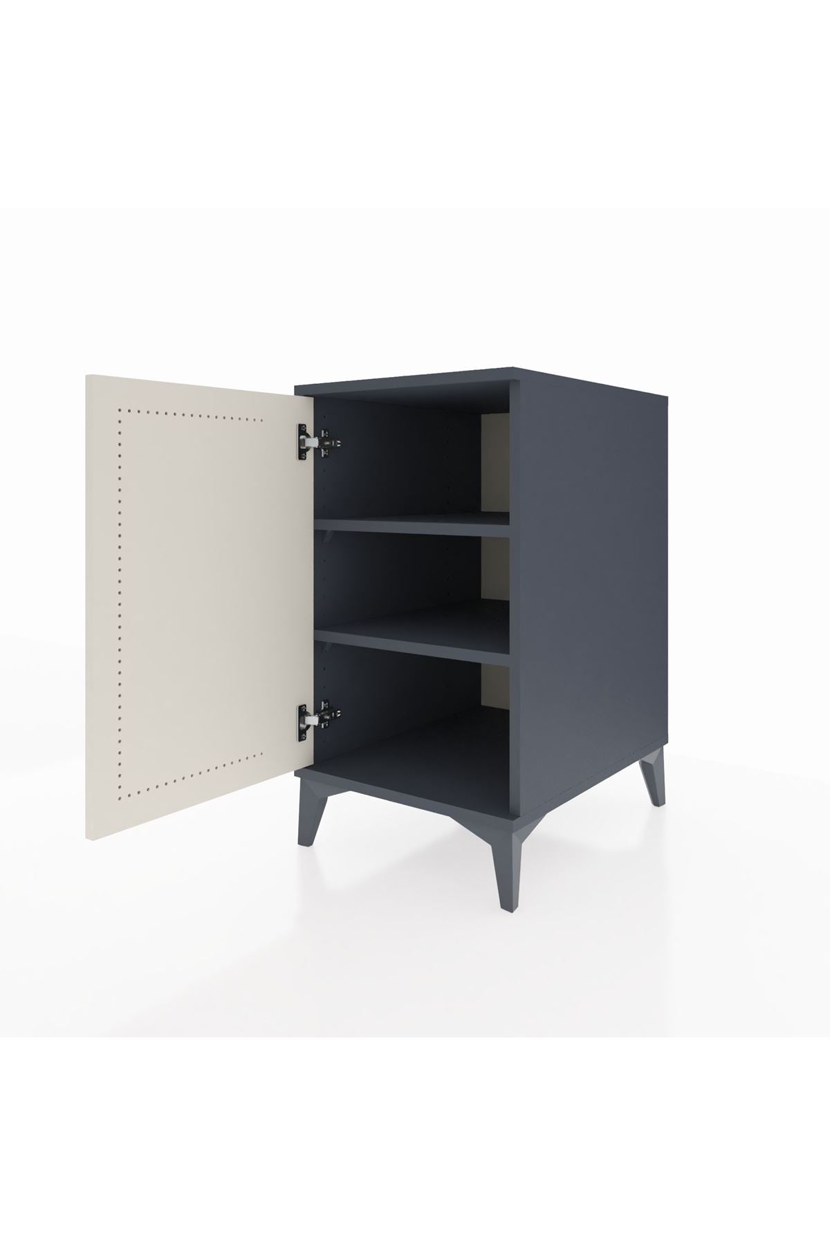 Kronos Komodin 2 Raflı Tek Kapaklı 44x59x80 - S74M022V4C
