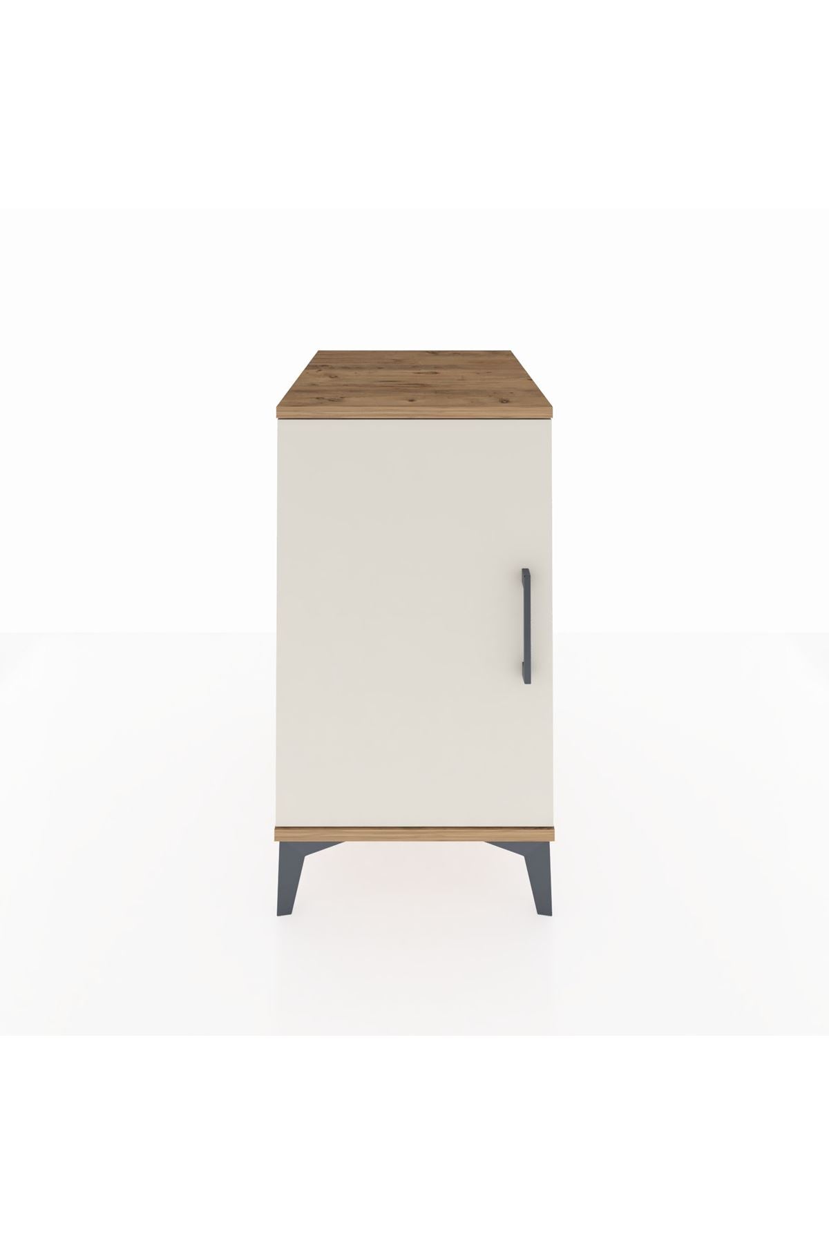 Kronos Komodin 2 Raflı Tek Kapaklı 44x59x80 - S74M022V7C