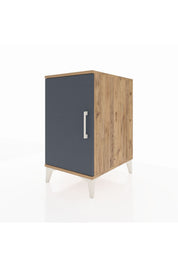 Kronos Komodin 2 Raflı Tek Kapaklı 44x59x80 - S74M022V8C