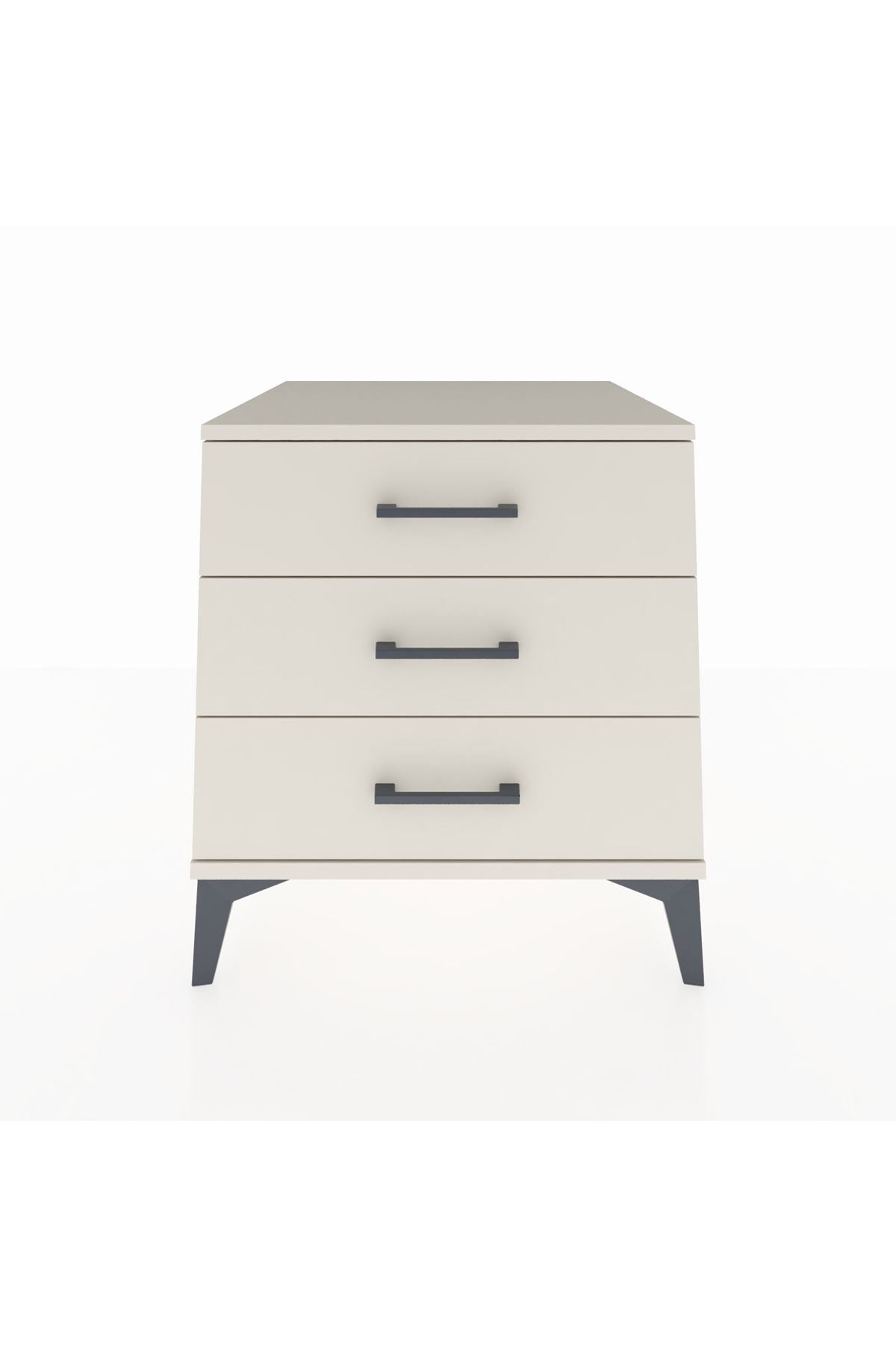 Kronos Komodin 3 Çekmeceli 60x59x64 - S78M001V1C