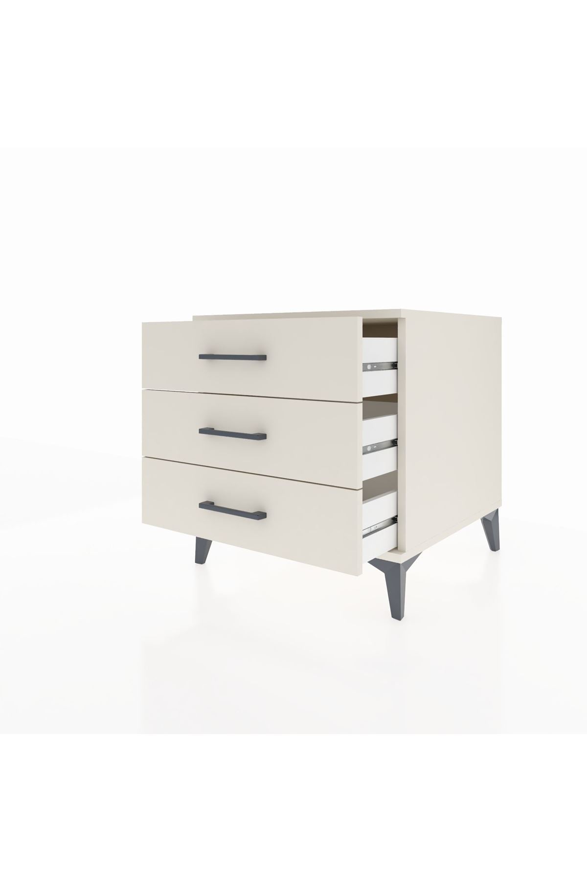 Kronos Komodin 3 Çekmeceli 60x59x64 - S78M001V1C