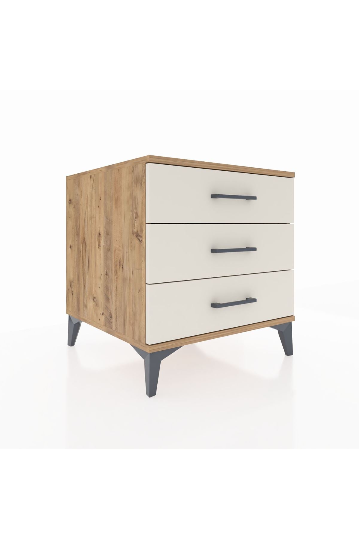 Kronos Komodin 3 Çekmeceli 60x59x64 - S78M001V7C