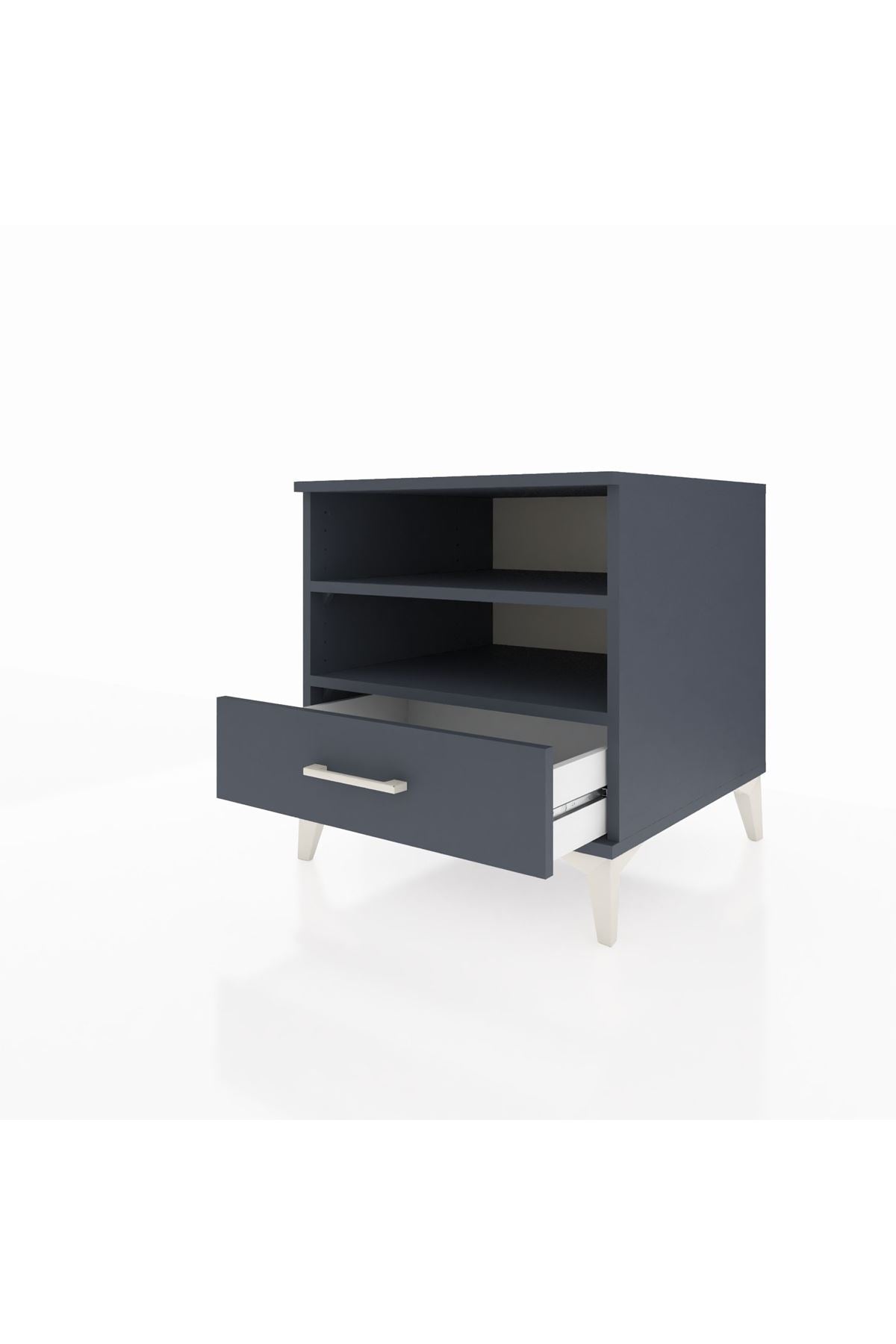 Kronos Komodin 2 Raflı Tek Çekmeceli 60x59x64 - S78M004V5C