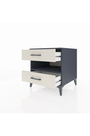 Kronos Komodin Tek Raflı 2 Çekmeceli 60x59x64 - S78M006V4C