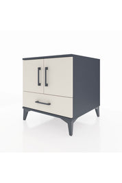 Kronos Komodin 2 Raflı Tek Çekmeceli 2 Kapaklı 60x59x64 - S78M007V4C