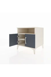 Kronos Komodin 2 Raflı 2 Kapaklı 60x59x64 - S78M009V2C