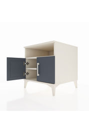 Kronos Komodin 2 Raflı 2 Kapaklı 60x59x64 - S78M009V2C