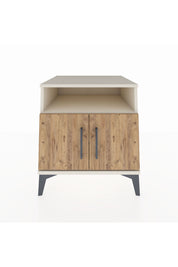 Kronos Komodin 2 Raflı 2 Kapaklı 60x59x64 - S78M009V3C