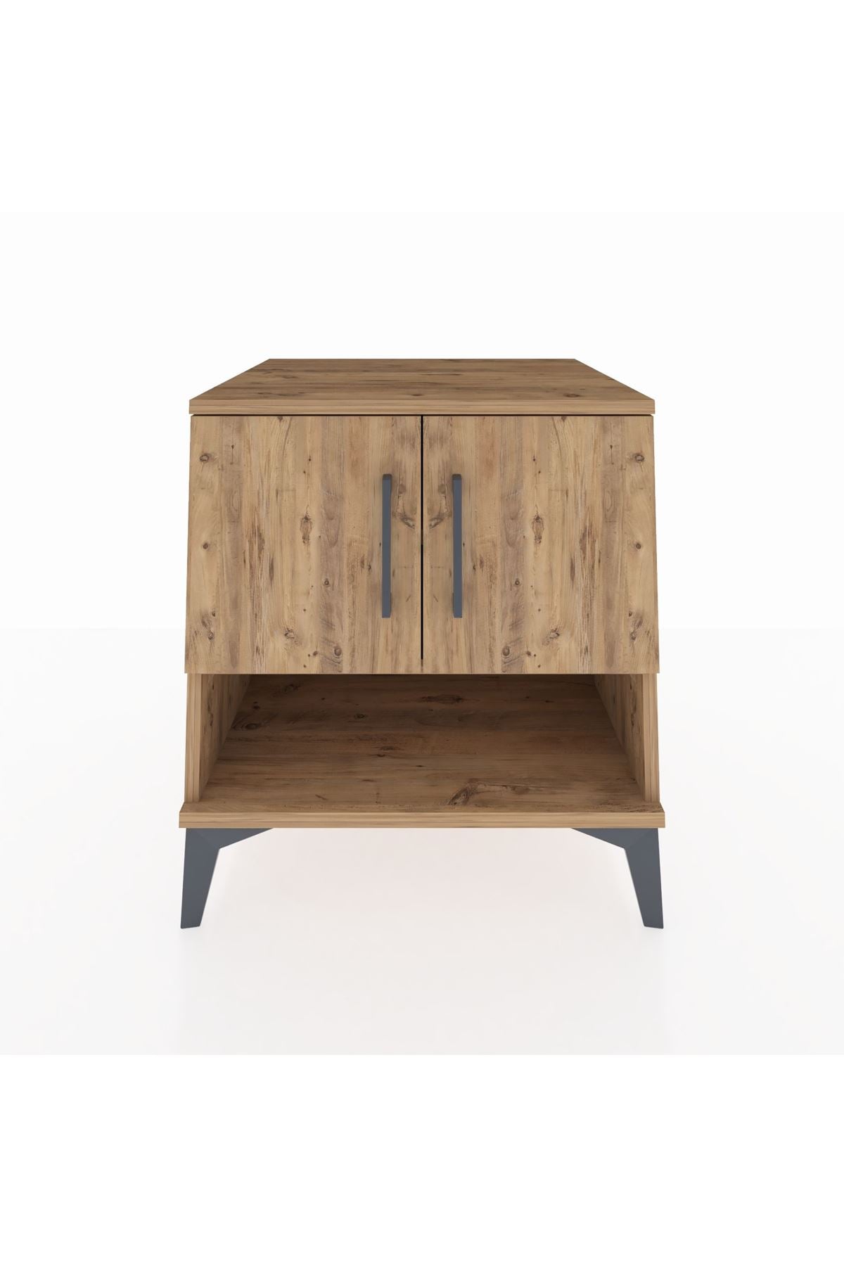 Kronos Komodin 2 Raflı 2 Kapaklı 60x59x64 - S78M010V9C