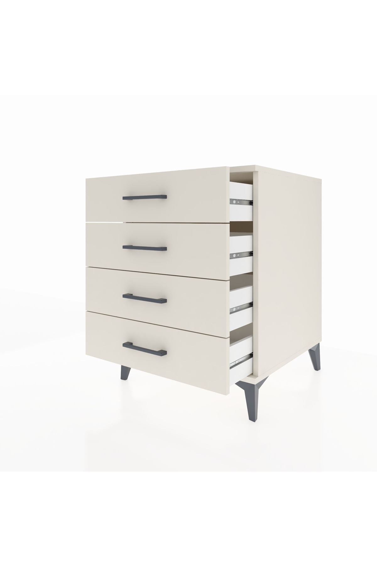 Kronos Komodin 4 Çekmeceli 60x59x80 - S79M001V1C
