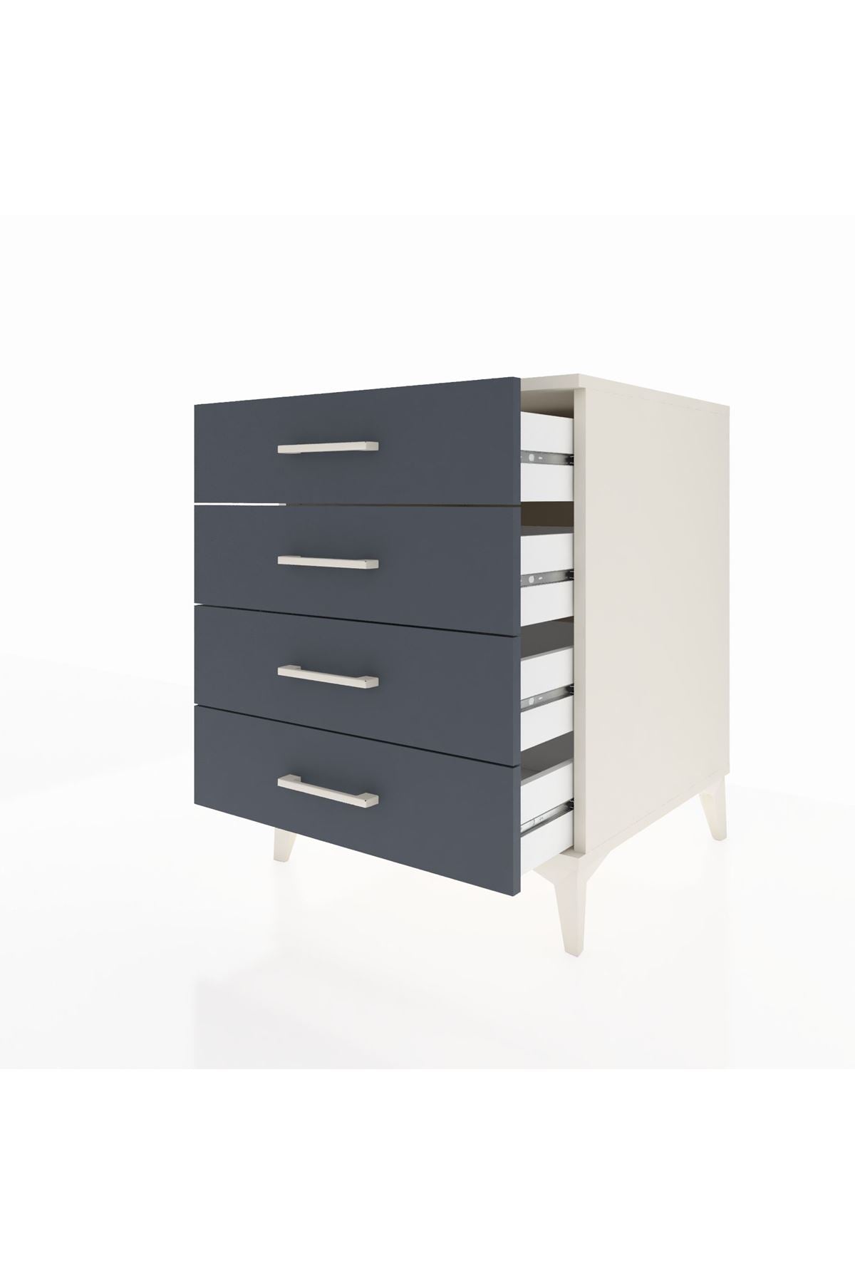 Kronos Komodin 4 Çekmeceli 60x59x80 - S79M001V2C