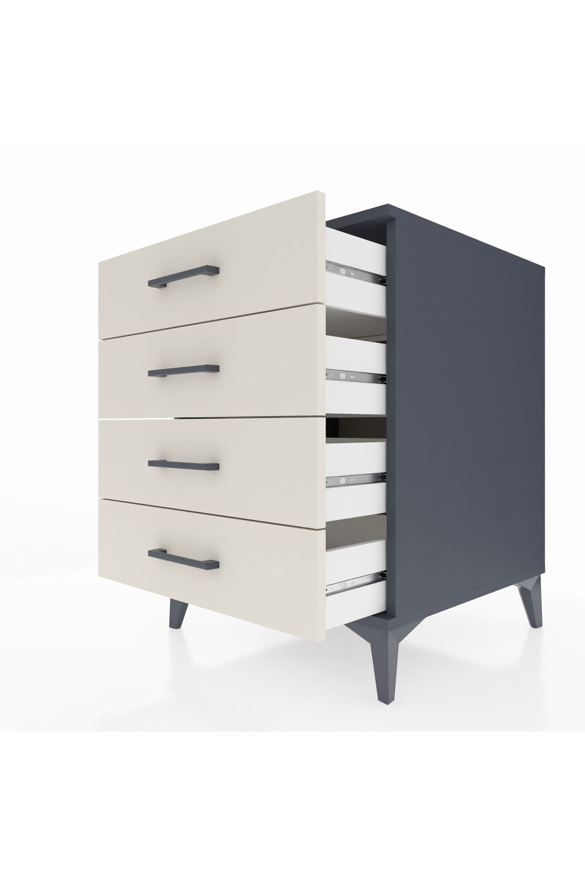 Kronos Komodin 4 Çekmeceli 60x59x80 - S79M001V4C