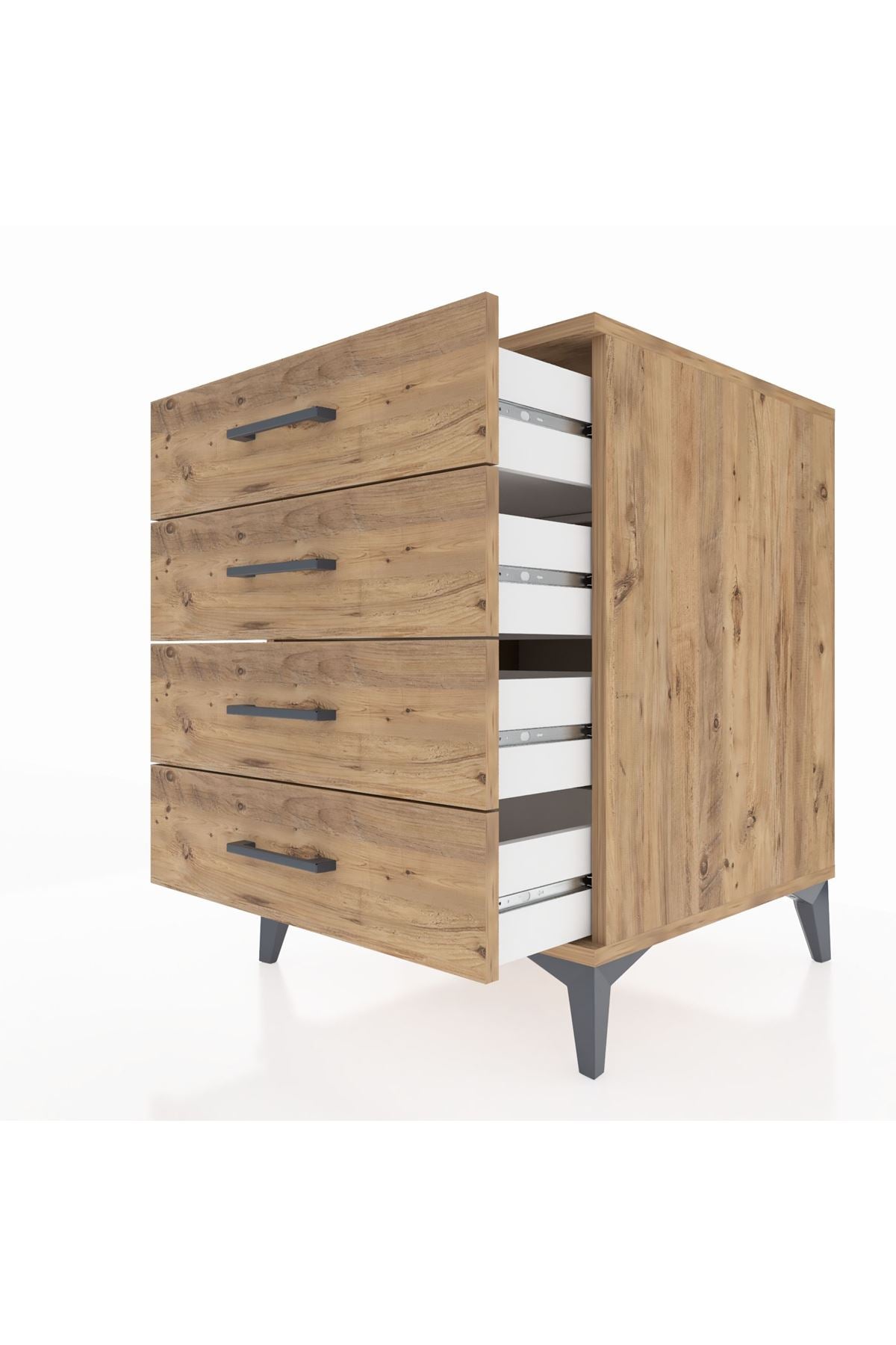 Kronos Komodin 4 Çekmeceli 60x59x80 - S79M001V9C