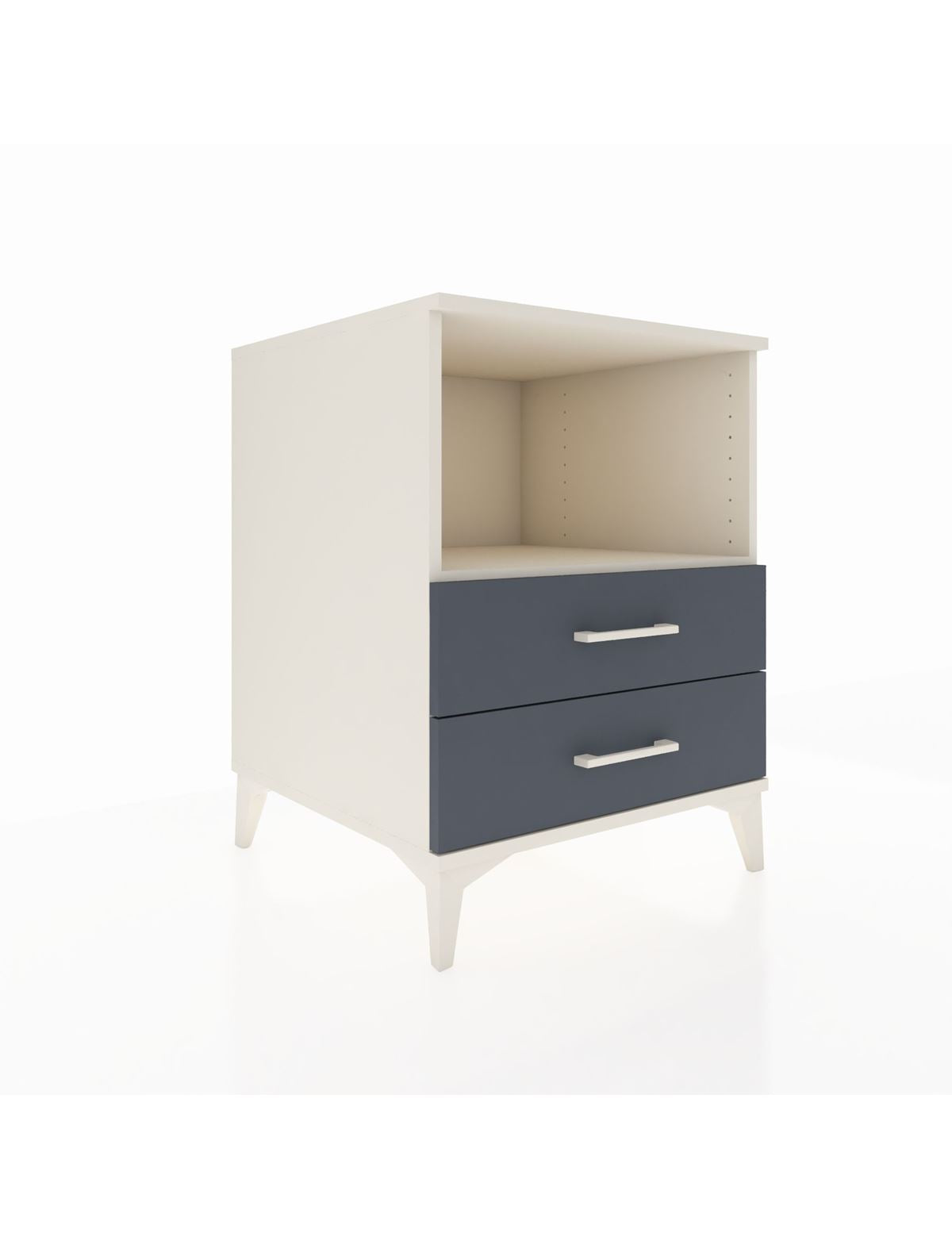 Kronos Komodin Tek Raflı 2 Çekmeceli 60x59x80 - S79M003V2C