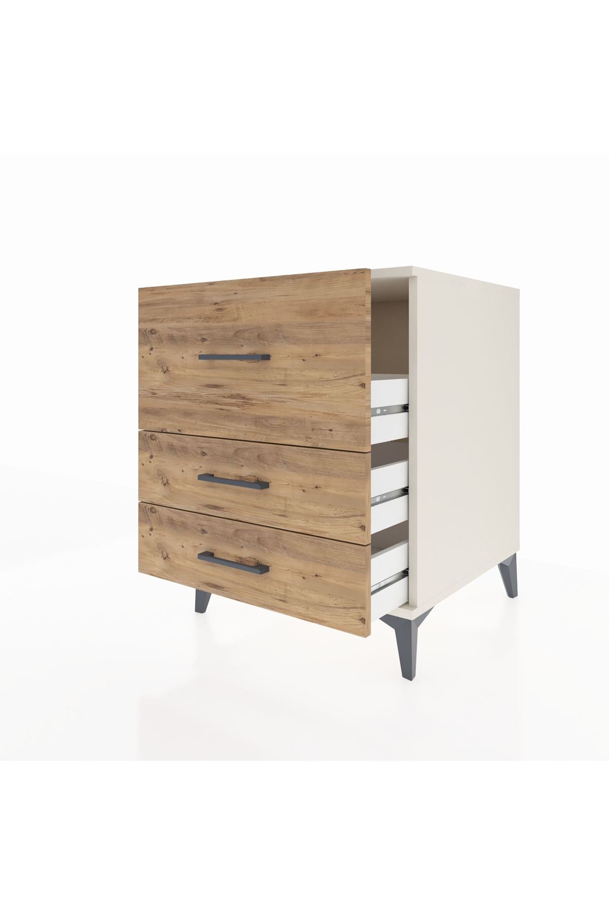 Kronos Komodin 3 Çekmeceli 60x59x80 - S79M004V3C