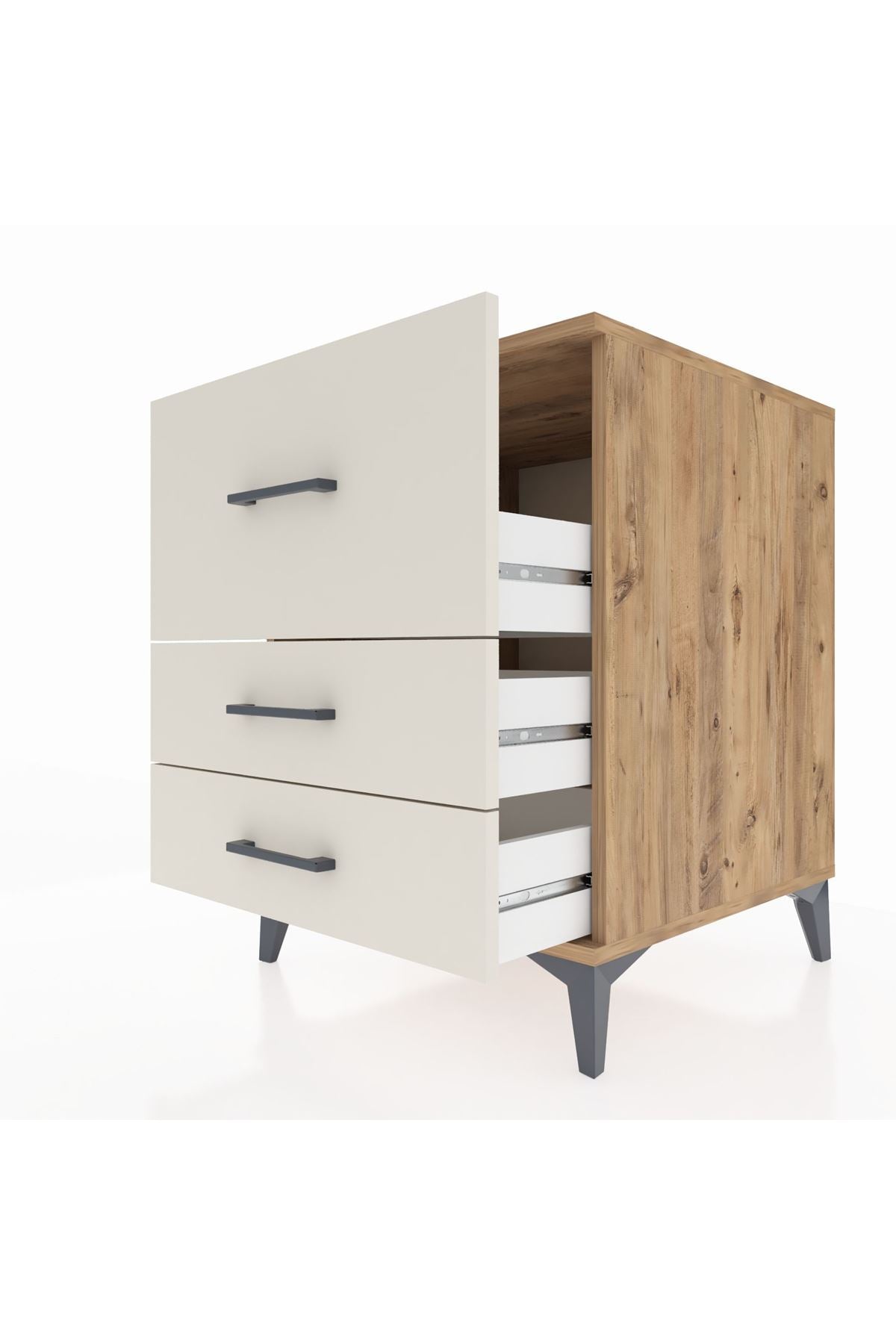 Kronos Komodin 3 Çekmeceli 60x59x80 - S79M004V7C