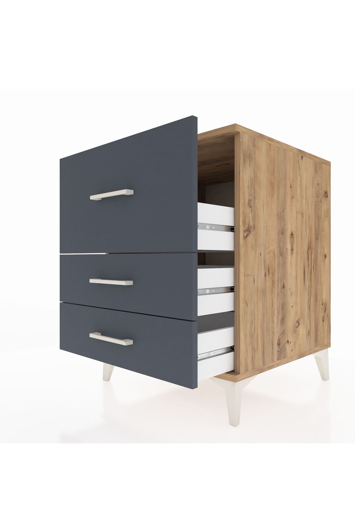Kronos Komodin 3 Çekmeceli 60x59x80 - S79M004V8C