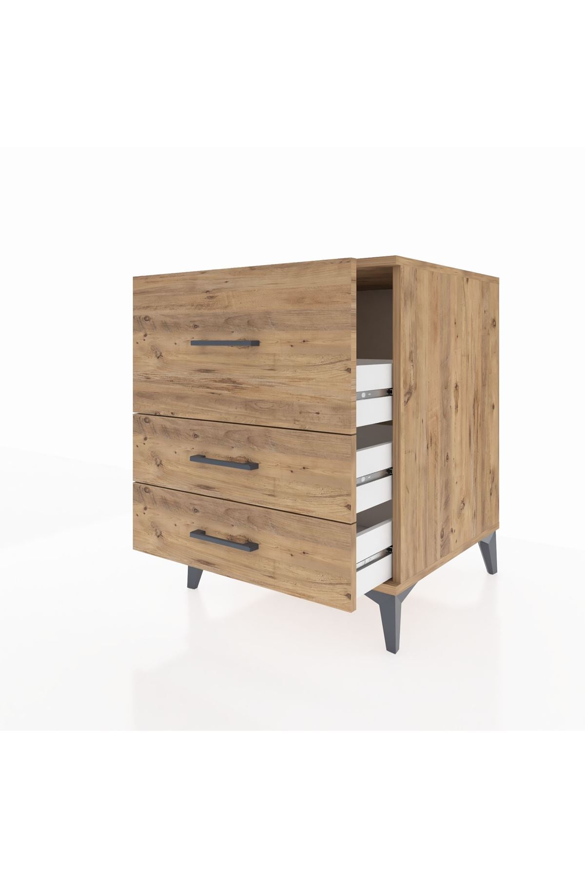 Kronos Komodin 3 Çekmeceli 60x59x80 - S79M004V9C