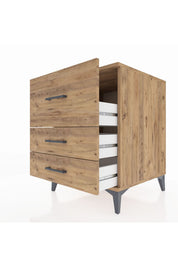Kronos Komodin 3 Çekmeceli 60x59x80 - S79M004V9C
