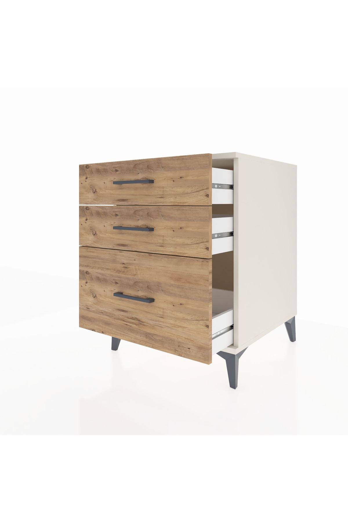 Kronos Komodin 3 Çekmeceli 60x59x80 - S79M005V3C