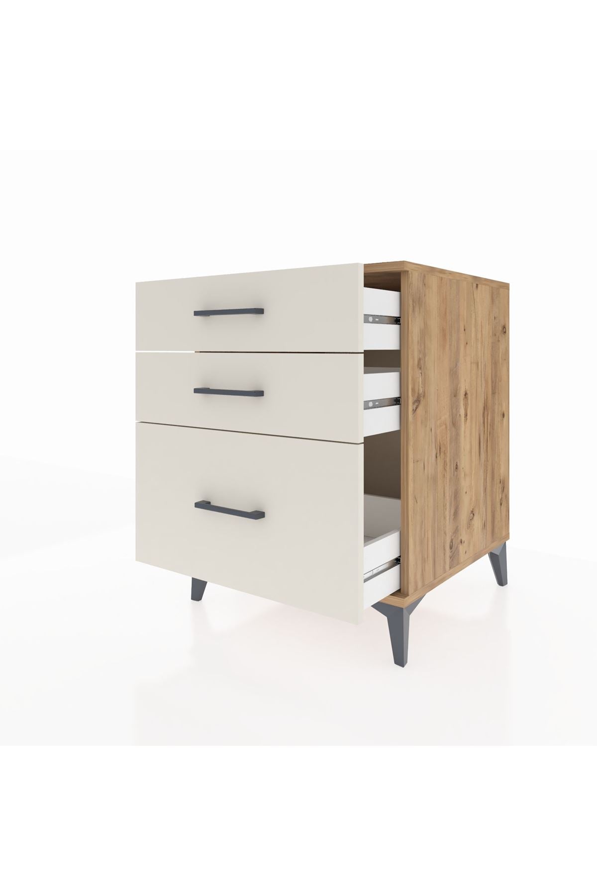Kronos Komodin 3 Çekmeceli 60x59x80 - S79M005V7C